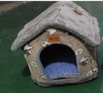 PawWell Cozy Foldable Pet House