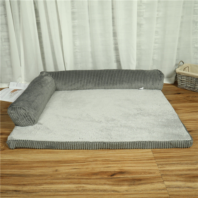 PawWell Corduroy Pet Sofa Bed.