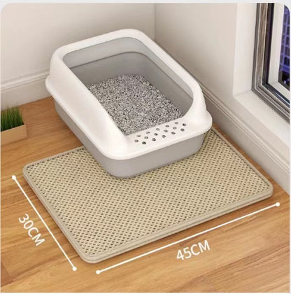 PawWell Double-Layer Cat Litter Trapping Mat