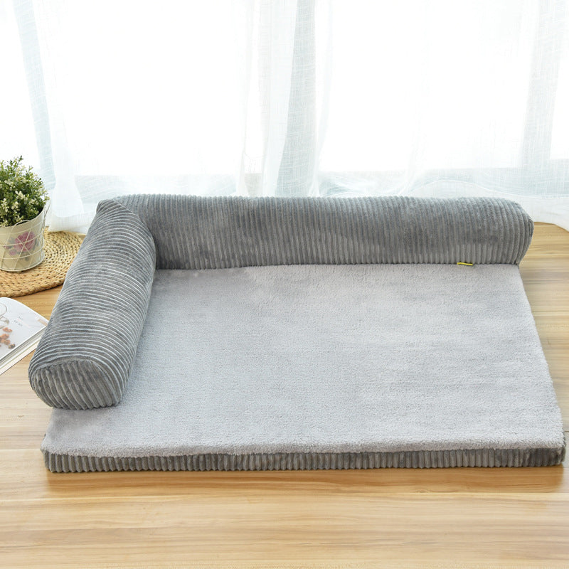 PawWell Corduroy Pet Sofa Bed.