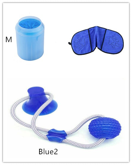 Paw cleaner cup - easy twist and clean operation