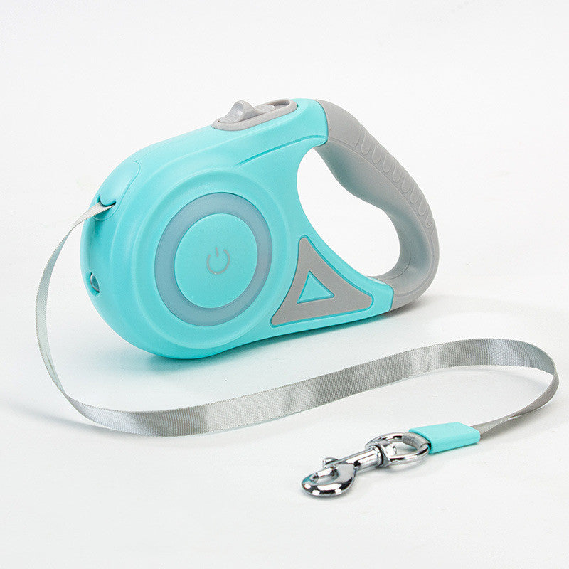 PawWell LED leash - product angle view