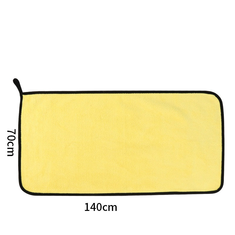 Quick-dry pet towel - soft material detail