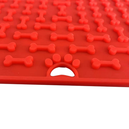 PawWell Silicone Slow Feeder Lick Mat for Dogs