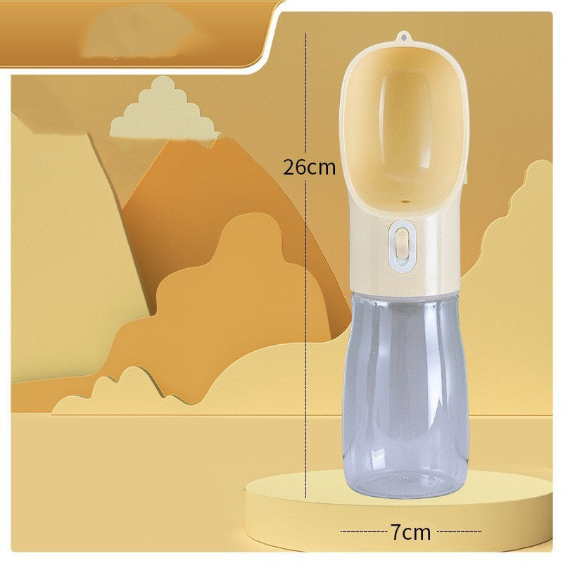 Portable leak-proof dog water bottle - product photo