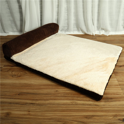 PawWell Corduroy Pet Sofa Bed.