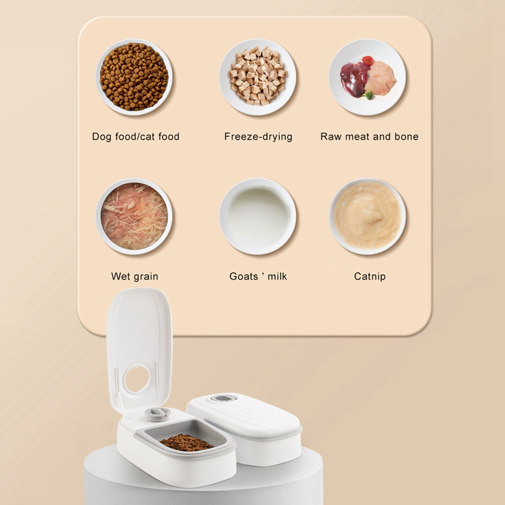 Auto food and water bowl for cats and dogs - product view