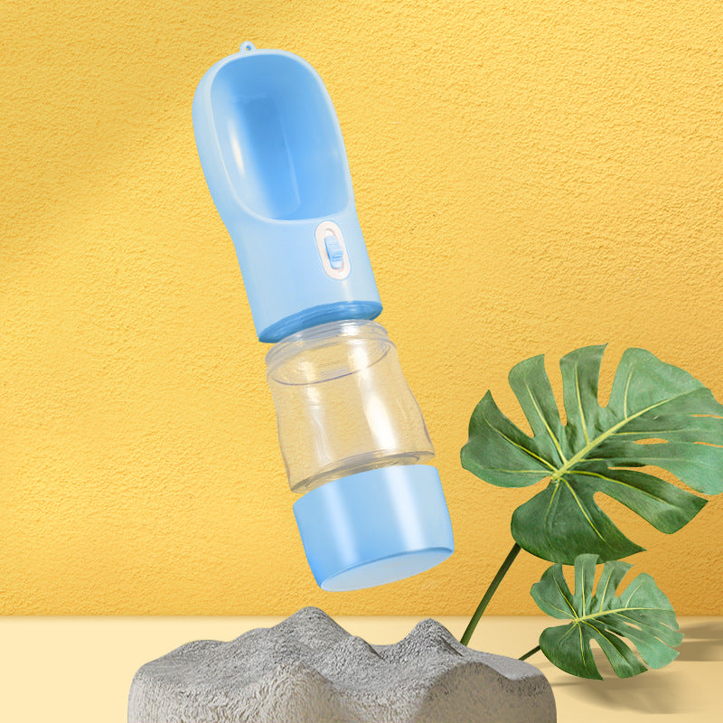 Leak-proof pet water bottle - product angle view