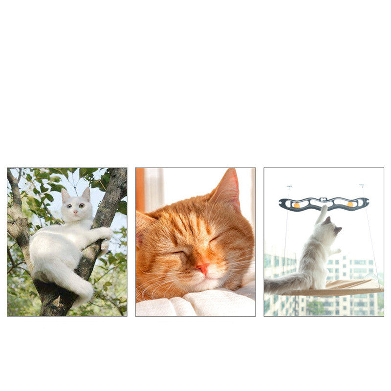 Cat window perch - holds cats securely