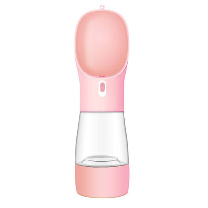 Portable dog water bottle - packaging view