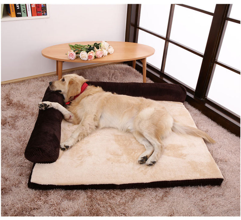 PawWell Corduroy Pet Sofa Bed.
