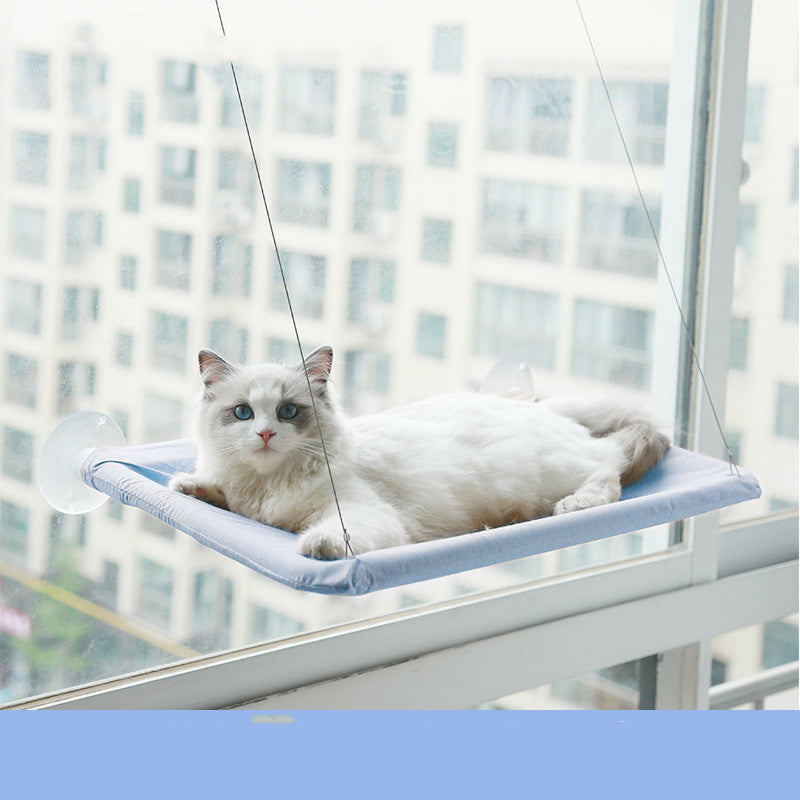 Window cat hammock - strong suction cup detail