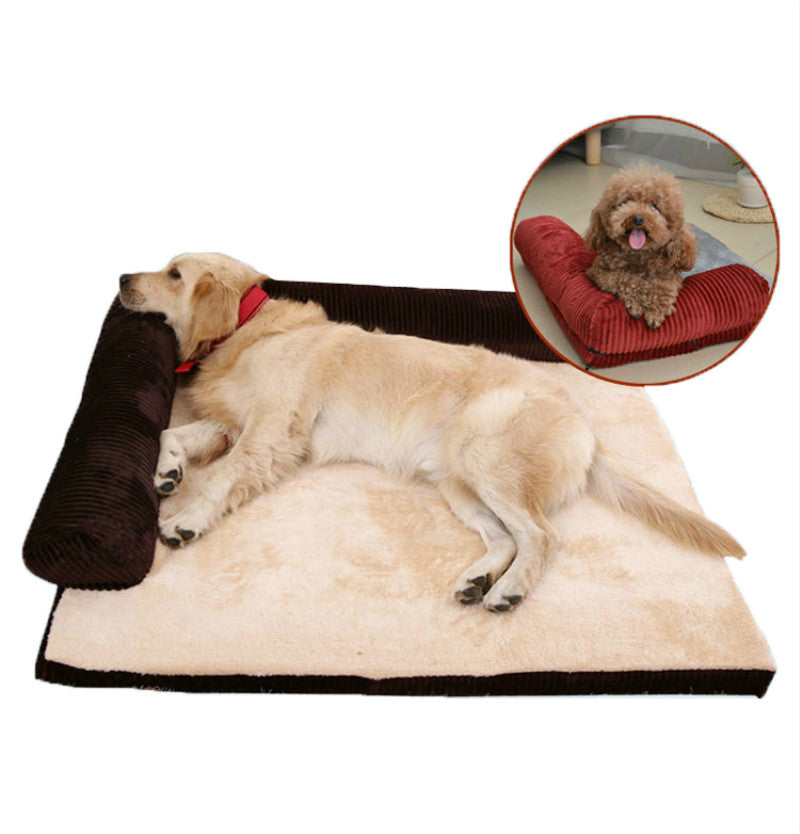 PawWell Corduroy Pet Sofa Bed.