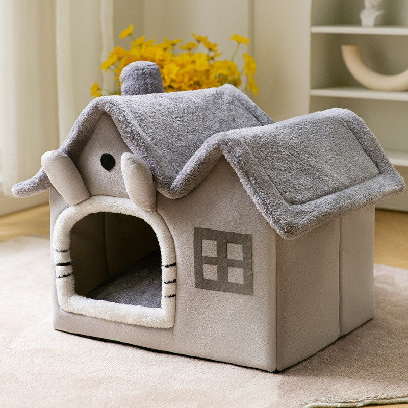PawWell Cozy Foldable Pet House