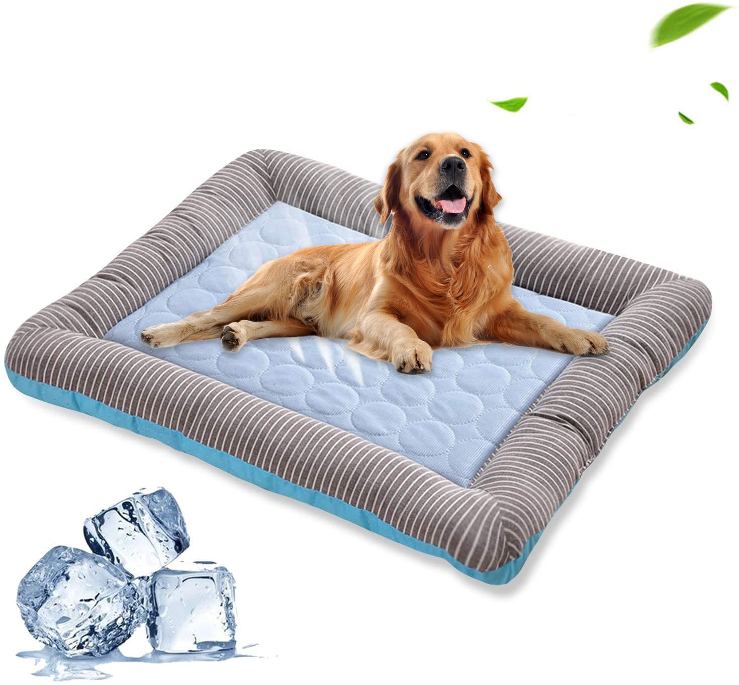 PawWell Cooling Mat for dogs and cats - pressure-activated self-cooling gel pet mat, main product photo