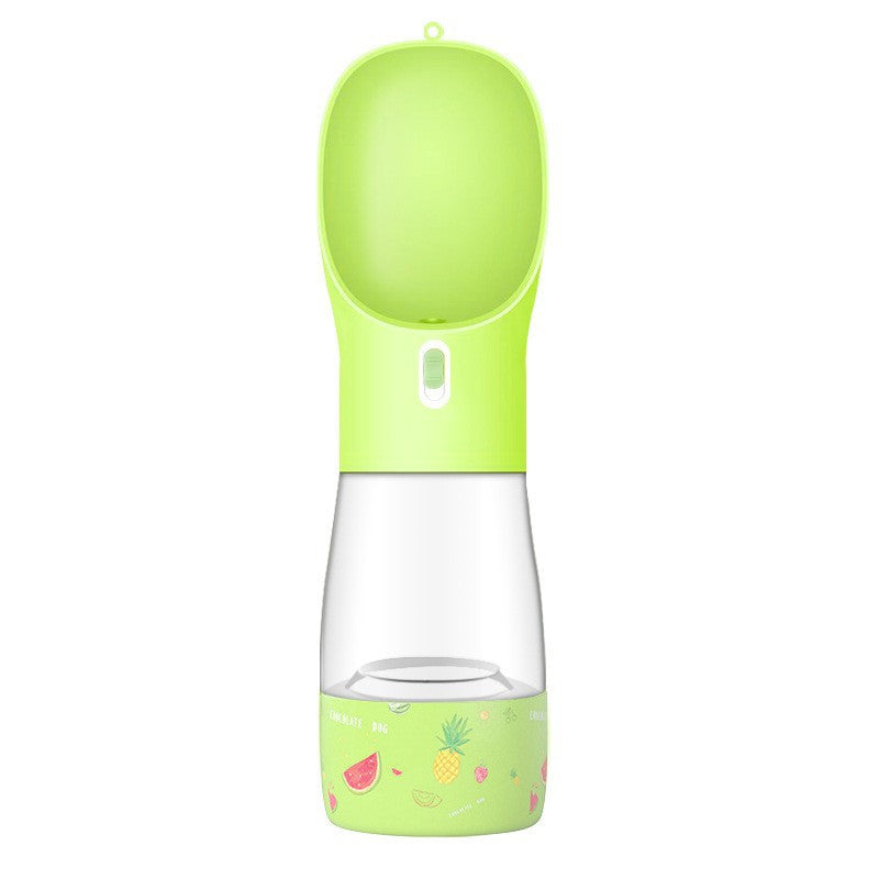 Dog water bottle - material and build detail
