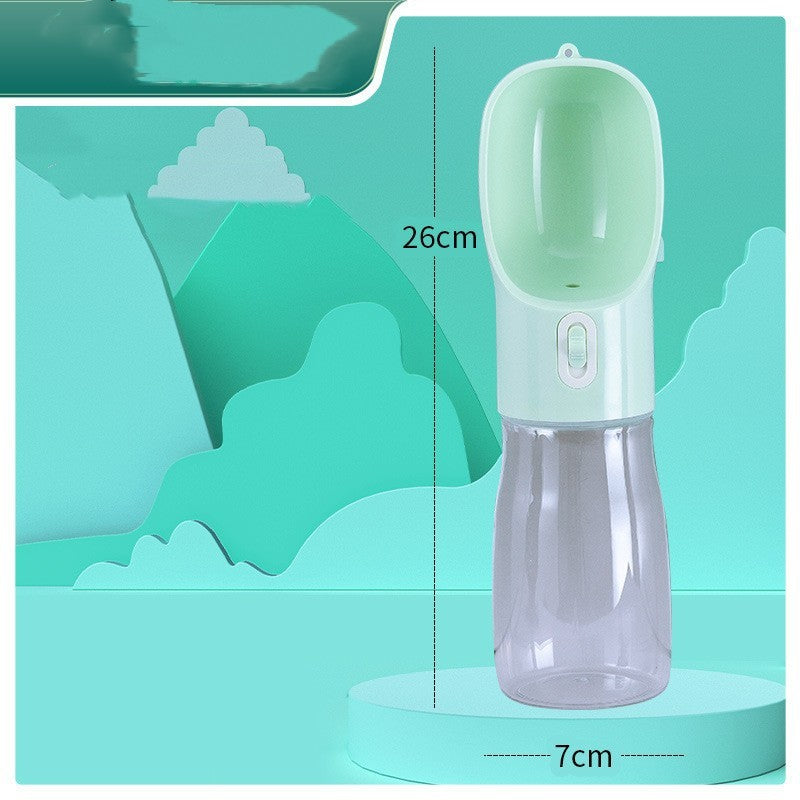 Portable dog water bottle - color options