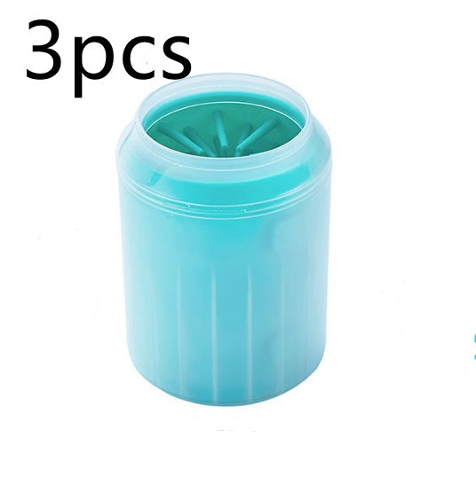 Portable dog paw washer - compact size for travel