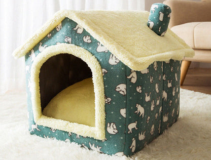 PawWell Cozy Foldable Pet House