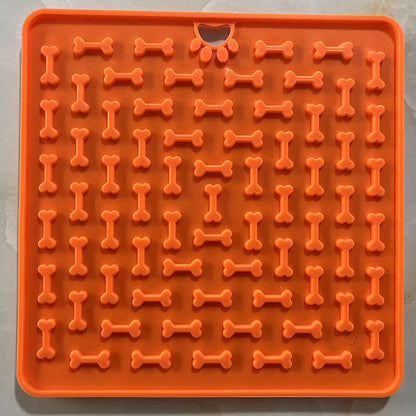 PawWell Silicone Slow Feeder Lick Mat for Dogs