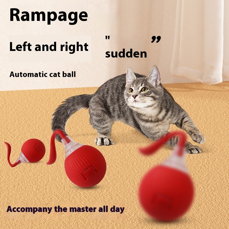 Smart interactive rolling ball for cats - product photo