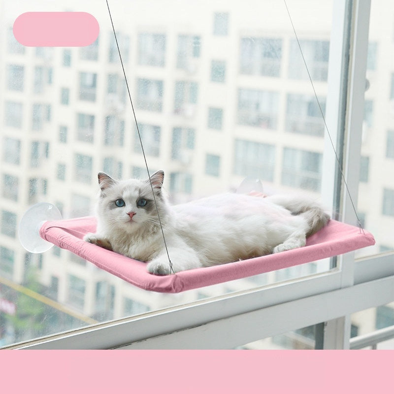 Window cat hammock suction perch - product photo