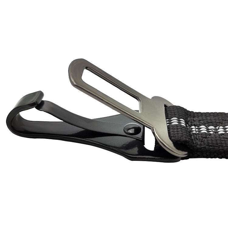 Reflective dog car seat belt - product view