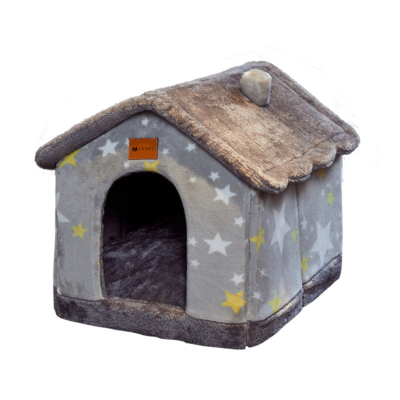 PawWell Cozy Foldable Pet House