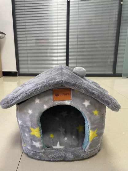 PawWell Cozy Foldable Pet House