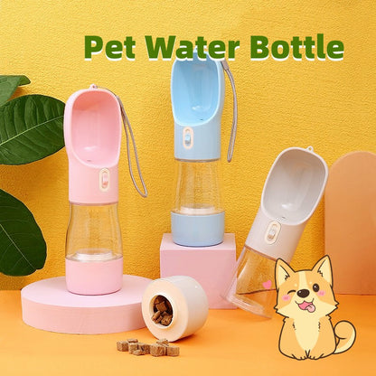 Portable dog water bottle - leak-proof travel dispenser, main photo
