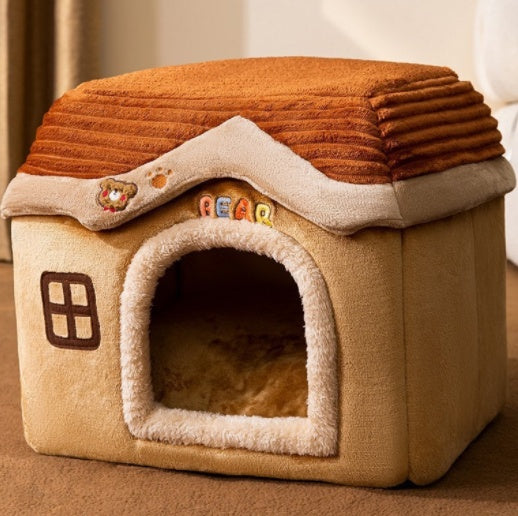 PawWell Cozy Foldable Pet House