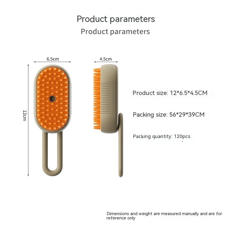 Steam brush for cats and dogs - USB charging detail