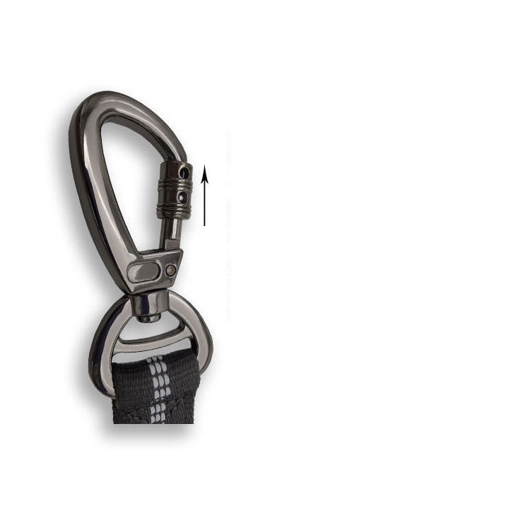 Dog car seat belt - universal buckle detail