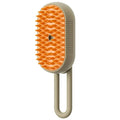 3-in-1 steam pet grooming brush - product photo
